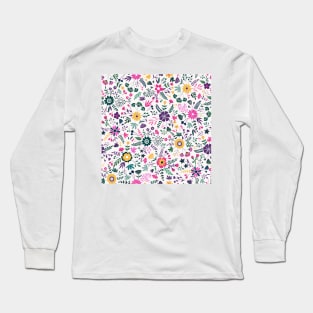 Bright Florals Long Sleeve T-Shirt